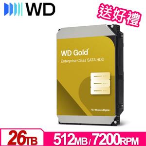 【送好禮】WD 金標 3.5吋企業級硬碟