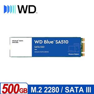 WD 藍標 SA510 500GB M.2 2280 SATA SSD