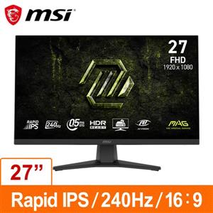 微星MSI MAG 272F X24 (27吋 電競顯示器)