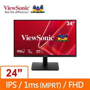 優派ViewSonic VA242-H 23.8吋 100Hz IPS液晶顯示器(環標)
