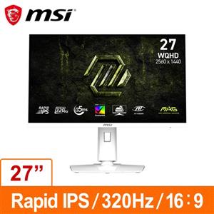 微星MSI MAG 274QRFW X32 (27 吋 電競顯示器)