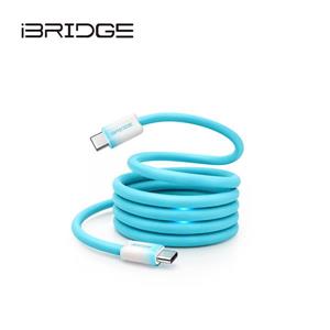 iBRIDGE 60W彩色磁性收納線 - 湖水藍 (IBA011)