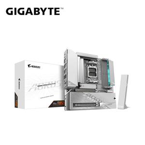 技嘉GIGABYTE B850M A STEALTH ICE AMD主機板