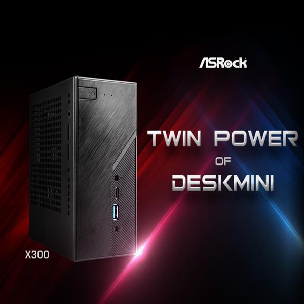 華擎Asrock AMD DeskMini X300迷你準系統- 捷元B2B採購專區