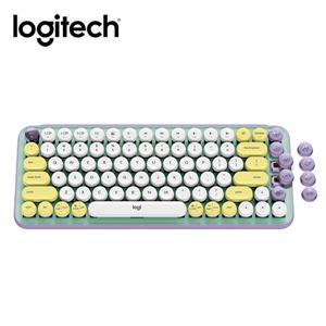 羅技 POP Keys無線機械式鍵盤-夢幻紫