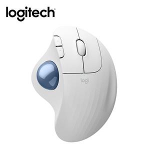 羅技 Ergo M575S(珍珠白)無線軌跡球