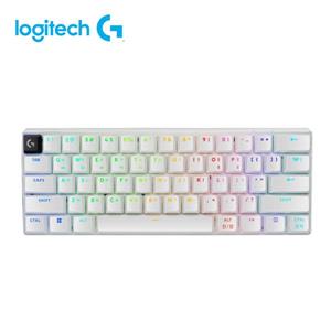 羅技 PRO X(白)觸感軸職業機械式60%電競鍵盤