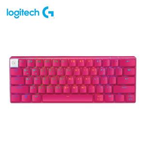 羅技 PRO X(桃紅)觸感軸職業機械式60%電競鍵盤