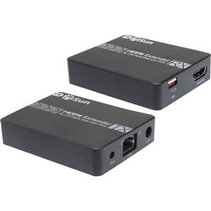 GE EH605 HDMI網路線訊號延長器+紅外線遙控傳輸(直線：50公尺)