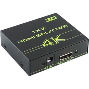 GE HDMI 4K2K 一進二出影音分配器 UHD v1 . 4 (VK102A)