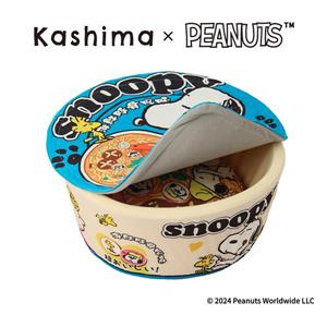Kashima Snoopy海鮮泡麵寵物窩 藍(S)