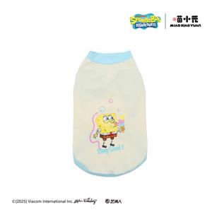 喵小元 海綿寶寶系列寵物涼感衣 海綿寶寶(L)